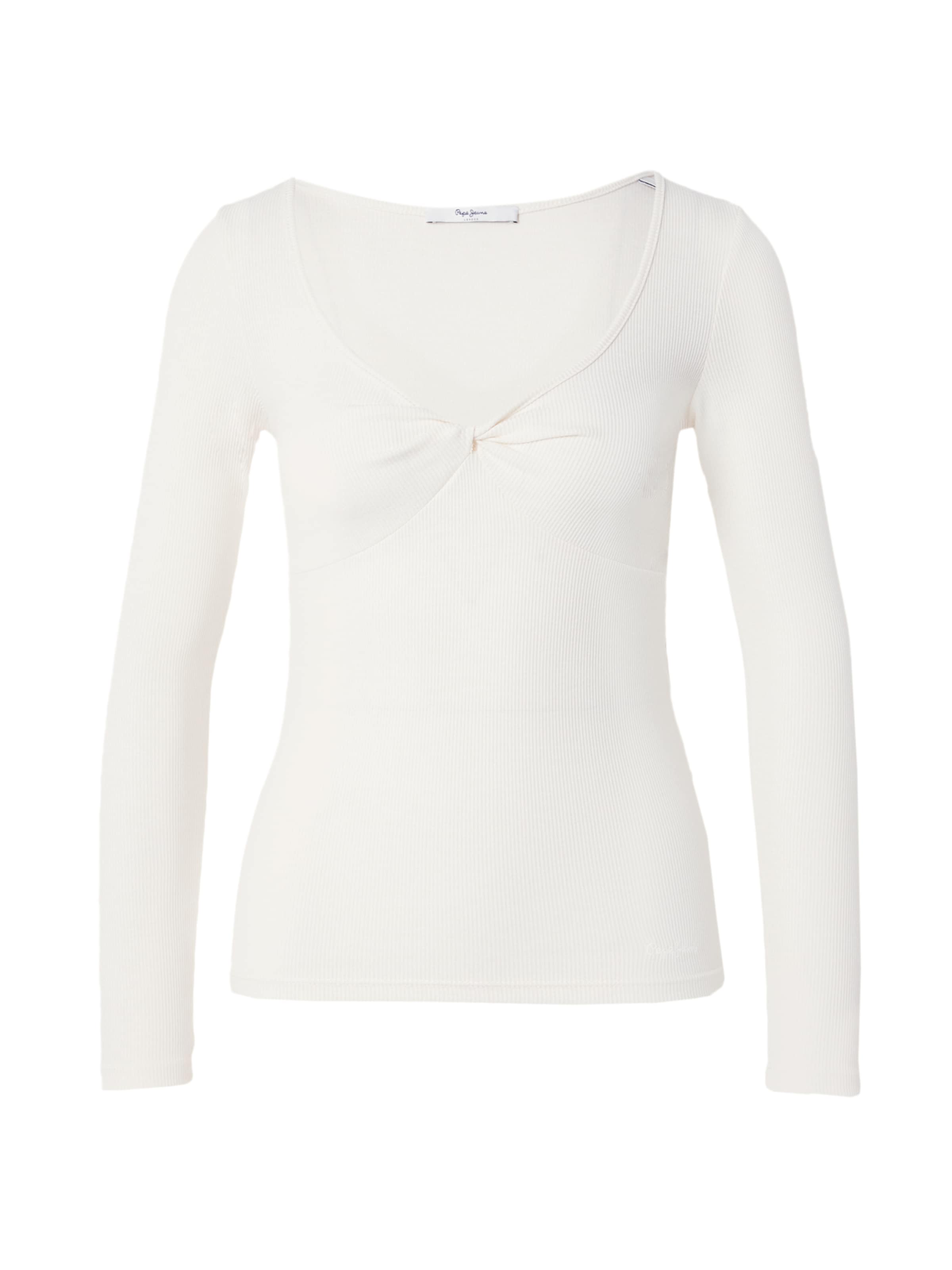 Pepe Jeans Shirt 'HUALA' in Wit: voorkant