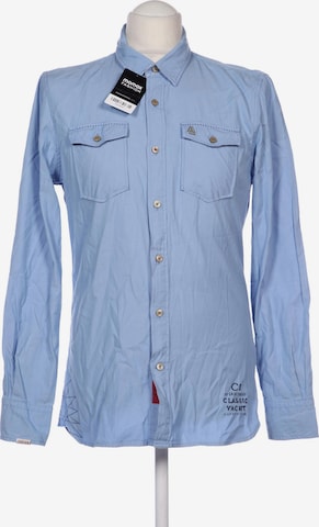 Gaastra Button Up Shirt in S in Blue: front