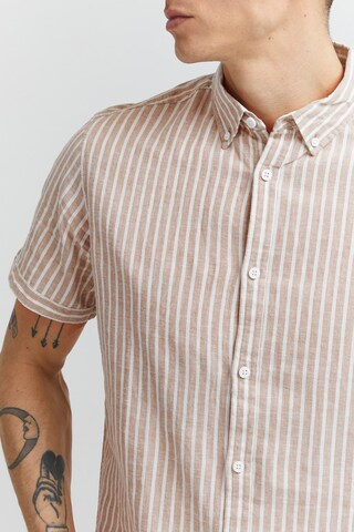 INDICODE JEANS Regular fit Overhemd 'Hank' in Beige