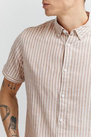 INDICODE JEANS Regular fit Button Up Shirt 'IDHANK' in Beige
