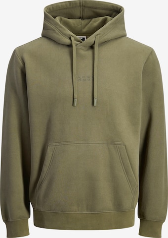 JACK & JONES Sweatshirt 'Point' in Grün: Vorderseite