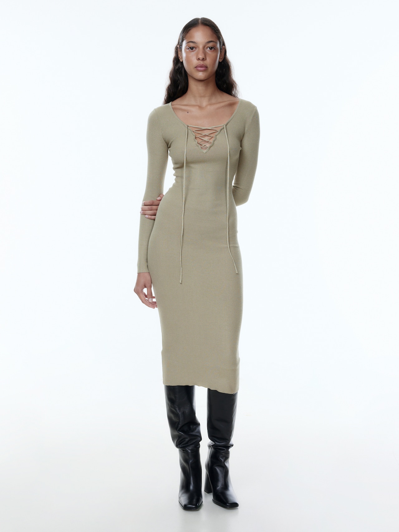 EDITED Produkte Kleid 'Engelina' grün