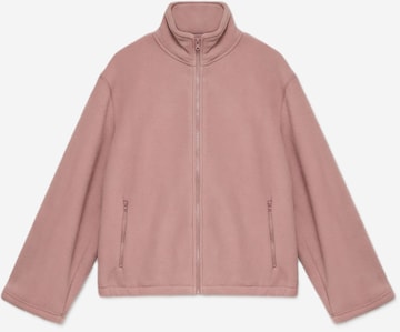 rožinė VERO MODA Flisinis džemperis 'VMJANNIE': priekis