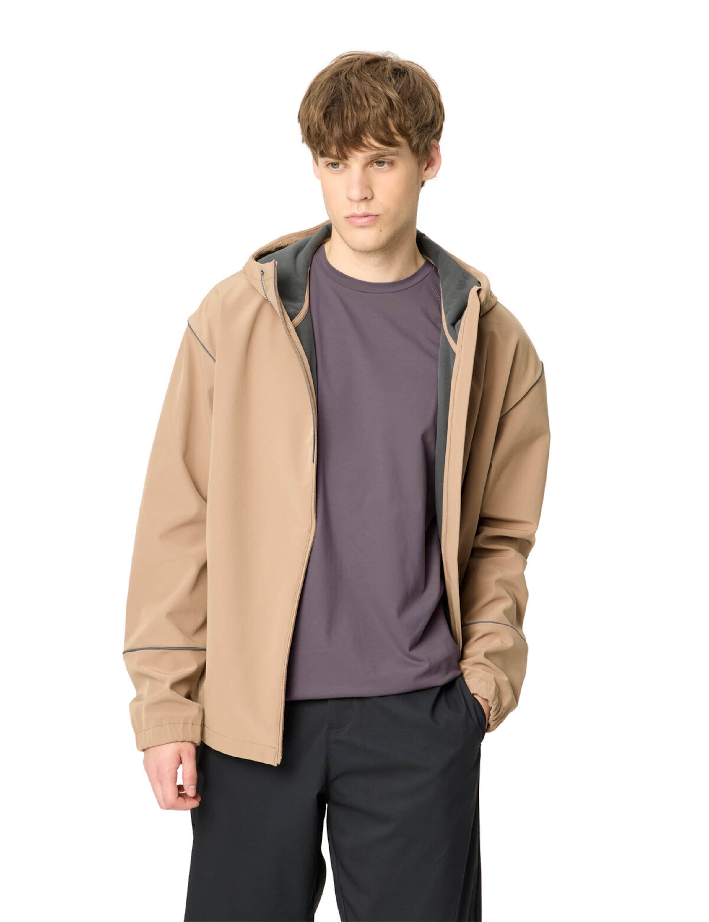 VAUDE Functioneel shirt 'Cyclist' in Lila