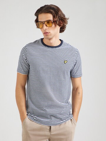 Lyle & Scott Koszulka w kolorze niebieski: przód