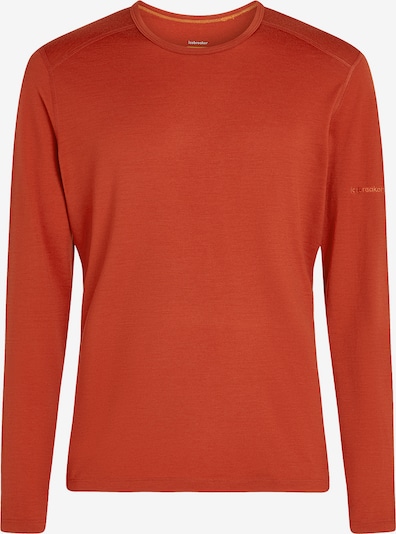 Sportiniai marškinėliai 'Oasis' iš ICEBREAKER, spalva – rūdžių raudona, Prekių apžvalga