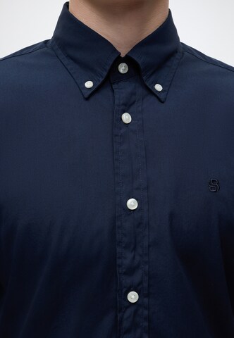 BOSS Slim fit Ing 'ROAN' - kék