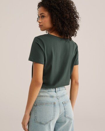 WE Fashion Majica | zelena barva