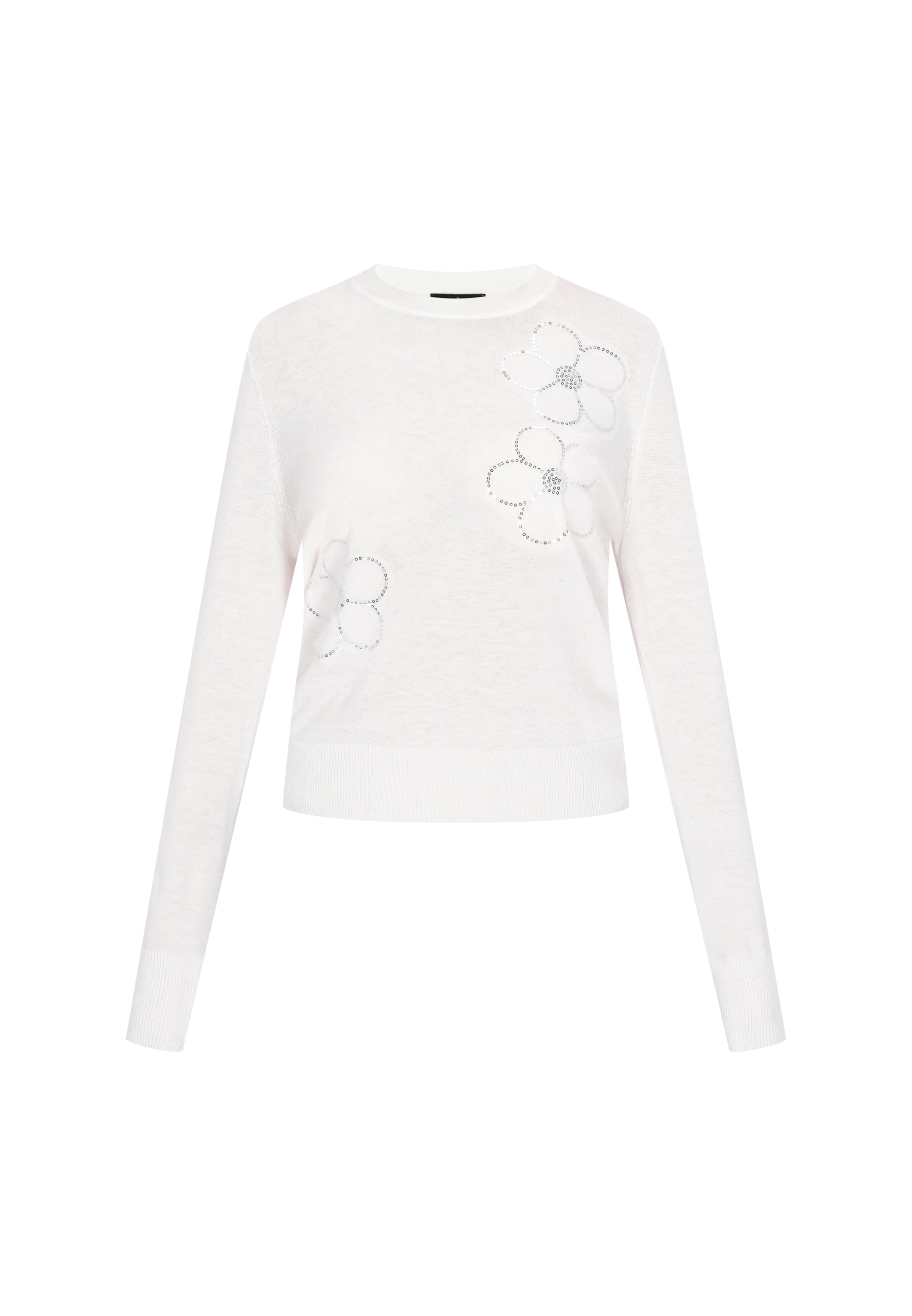 usha BLACK LABEL - Jersey 'Casual' en blanco: frente