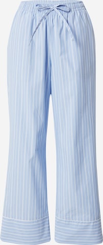 Pantalon de pyjama Hunkemöller en bleu : devant