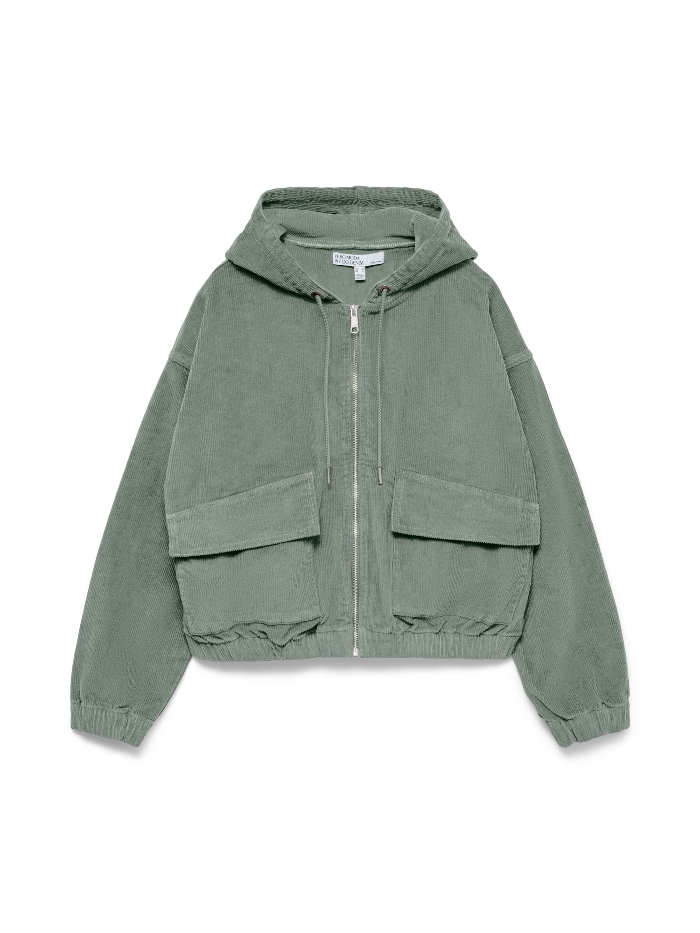 VERO MODA - Chaqueta de entretiempo 'VMAlix' en verde: frente