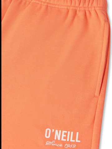O'NEILL - Regular Calças outdoor em laranja