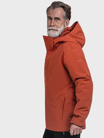 Schöffel Outdoorjas 'Tamina' in Rood