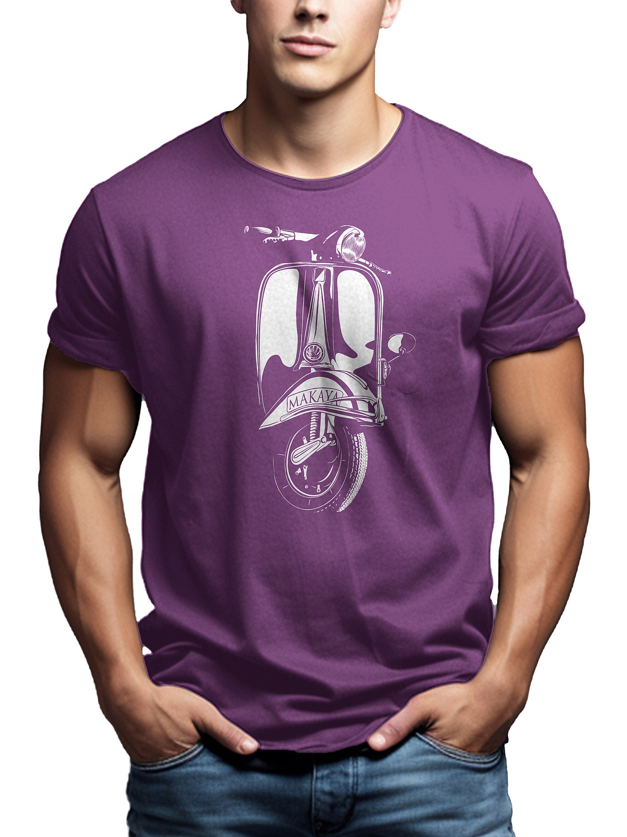 MAKAYA Shirt 'Makaya Roller' in Purple