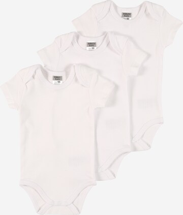 JACKY Potkuhousut/body värissä valkoinen: etupuoli