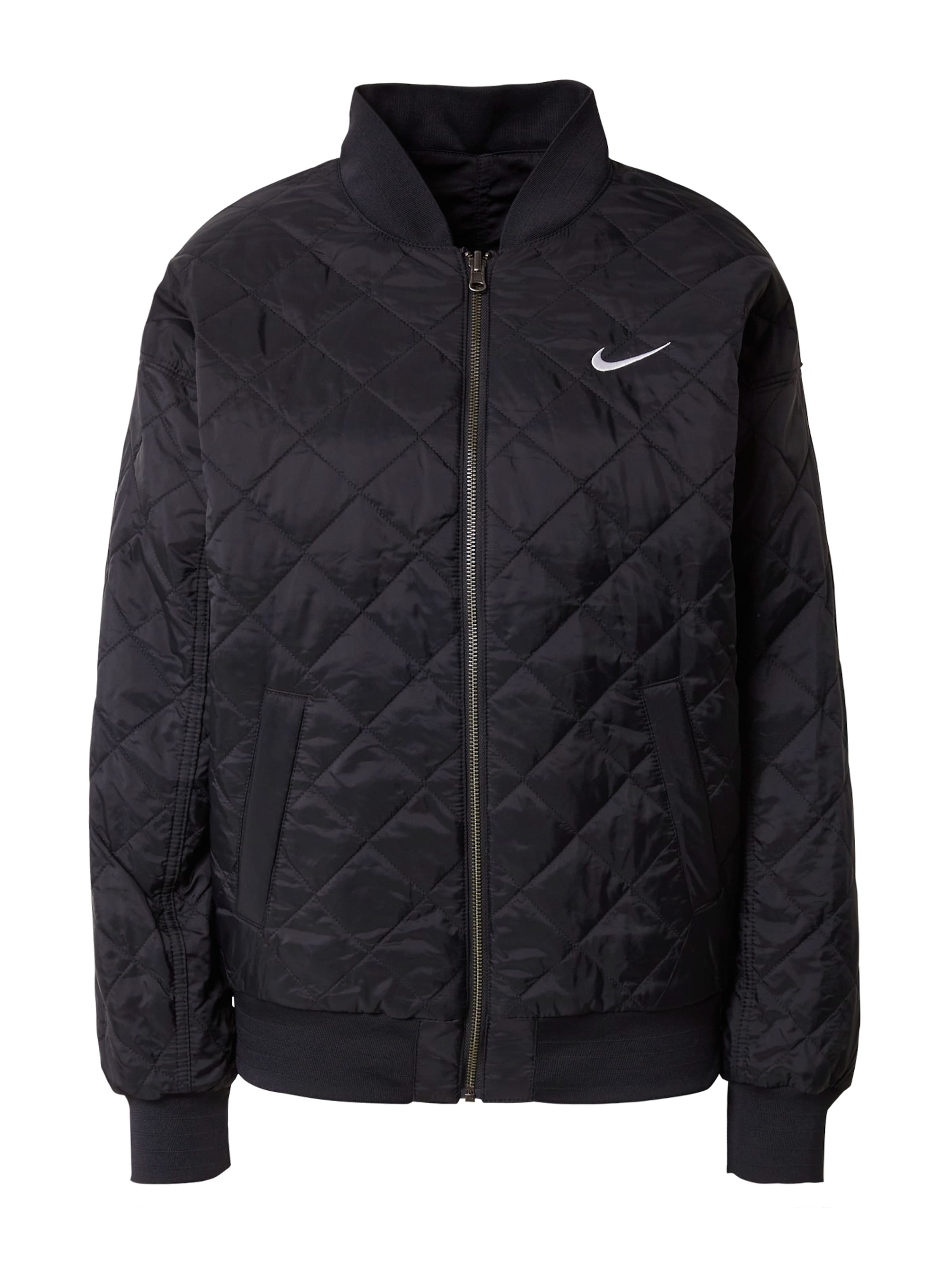Nike Sportswear Jacke in Schwarz: Vorderseite