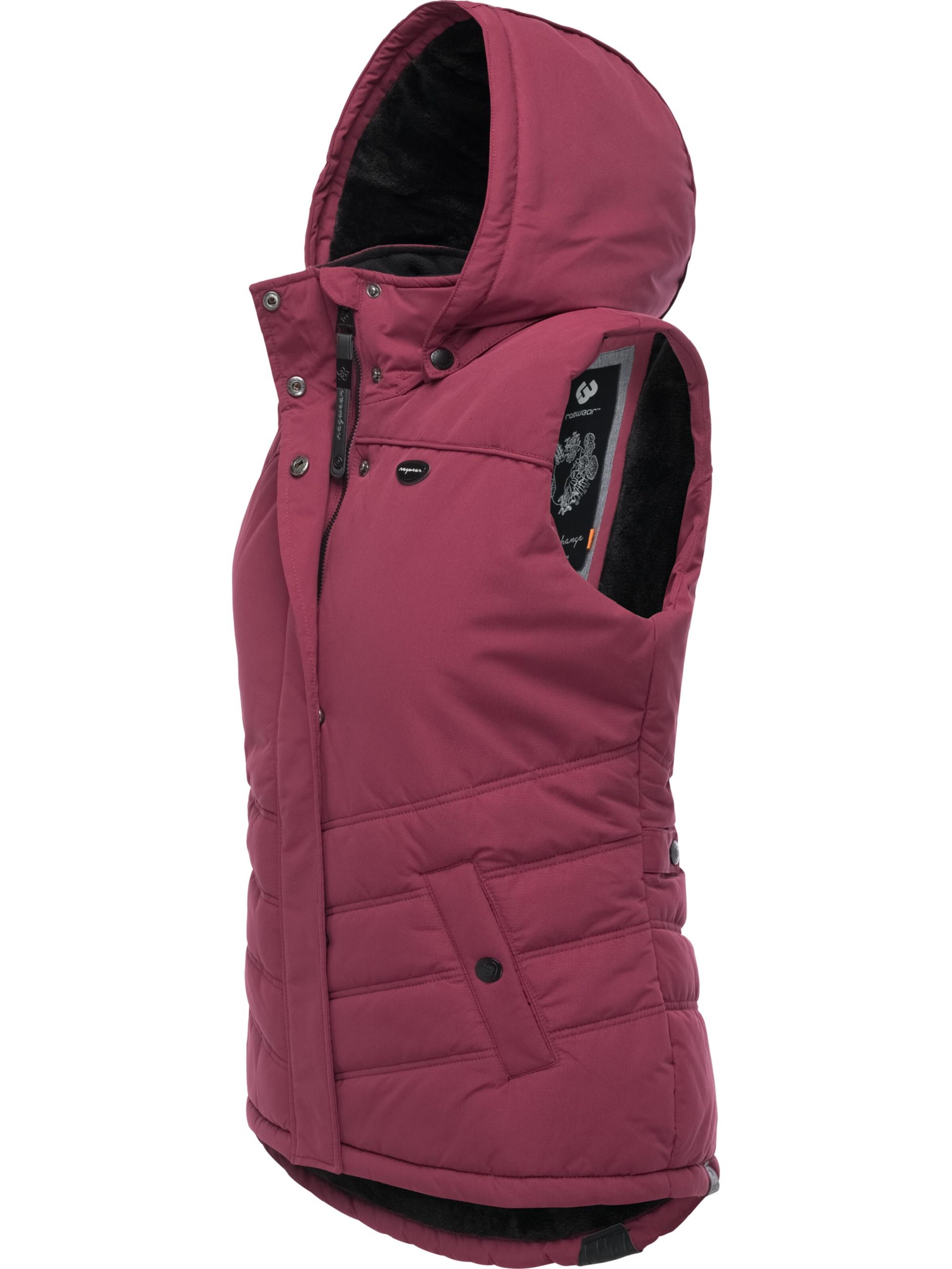 Gilet 'Hesty' Ragwear en rouge