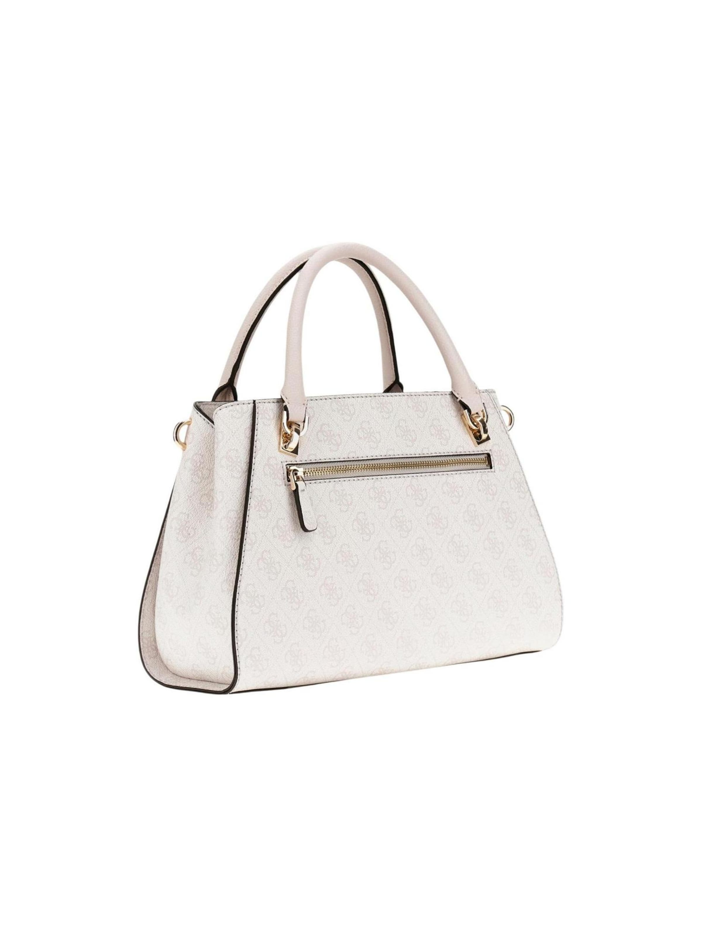 Borsa a spalla 'NOELLE II LUXURY SATCHEL HWBG96 72070' di GUESS in grigio
