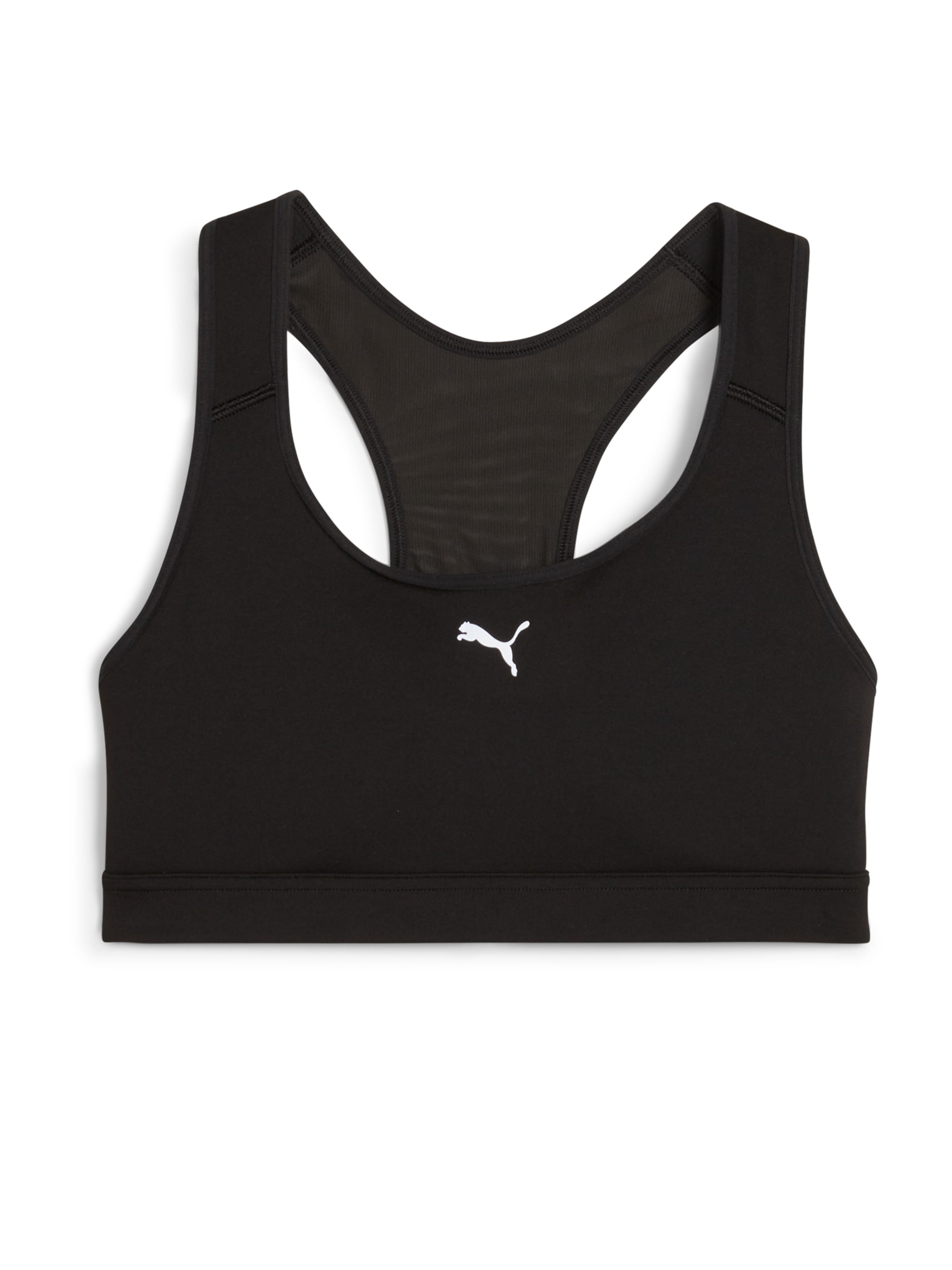 PUMA Бюстье Спортивный бюстгальтер '4Keeps' в Черный: спереди