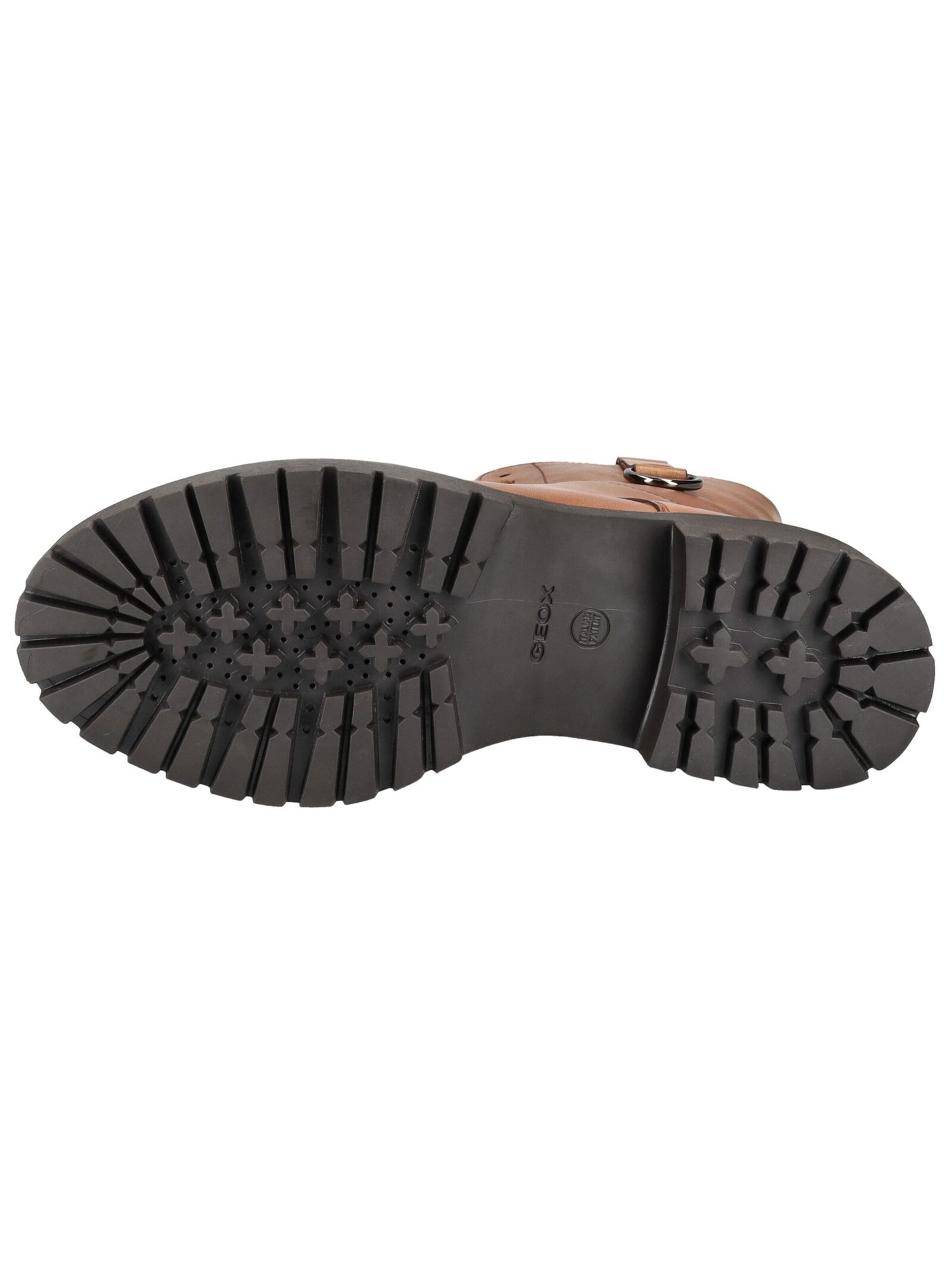 GEOX Schnürstiefelette in Braun