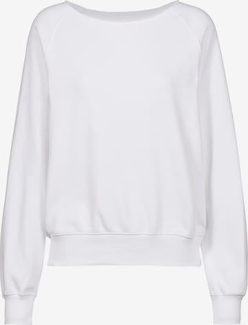 Champion Authentic Athletic Apparel Суичър 'Minimalist Resort' в бяло: отпред