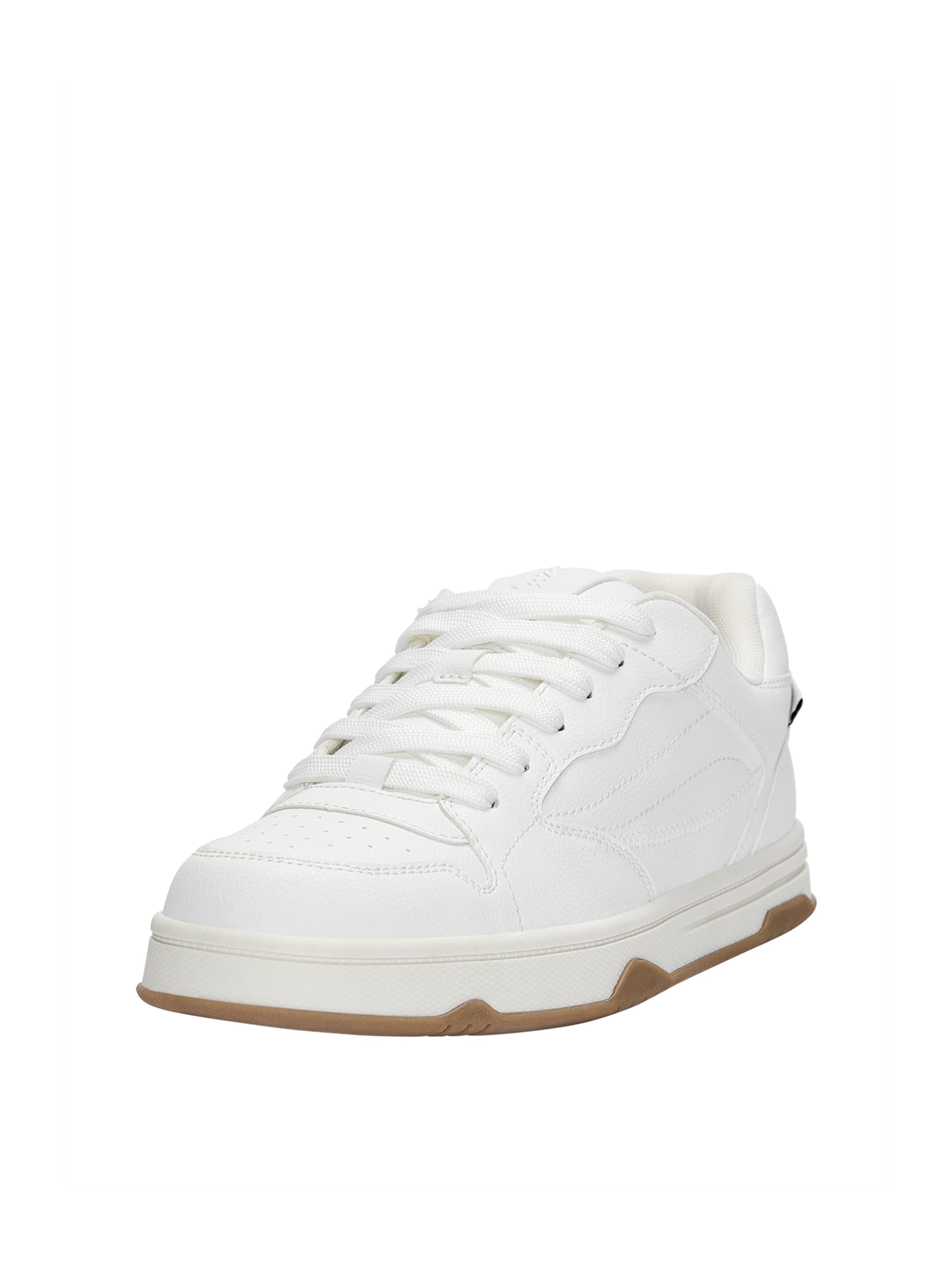 Pull&Bear Tenisky – bílá: přední strana