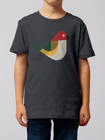 watabout.kids Shirt 'Vogel' in Grey