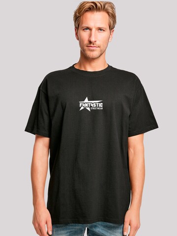 F4NT4STIC Shirt 'Valentines' in Zwart