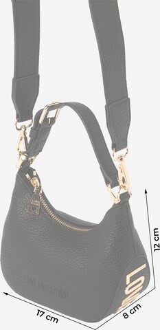 Love Moschino Käsilaukku 'GIANT' värissä musta