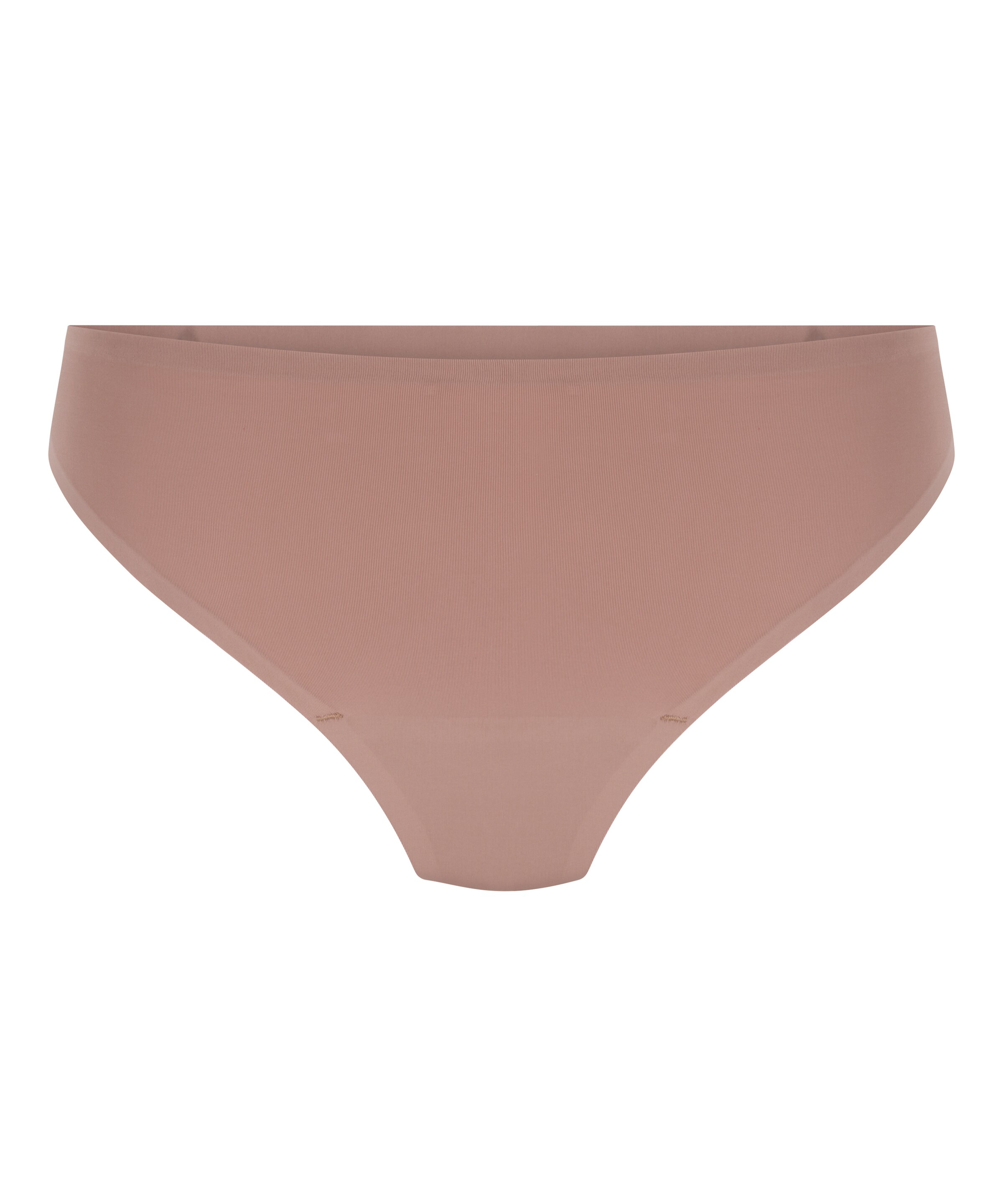 Hunkemöller Thong in Brown: front