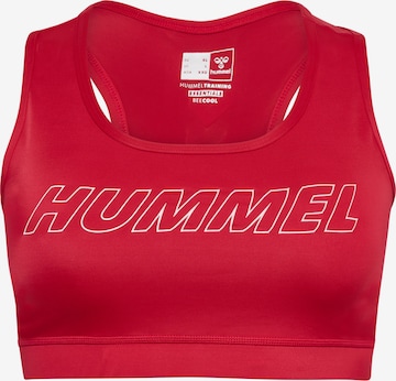 Hummel Bralette Sports Bra in Red: front