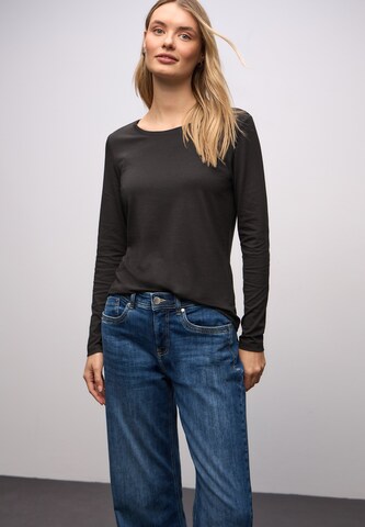 STREET ONE Shirt in Black: front