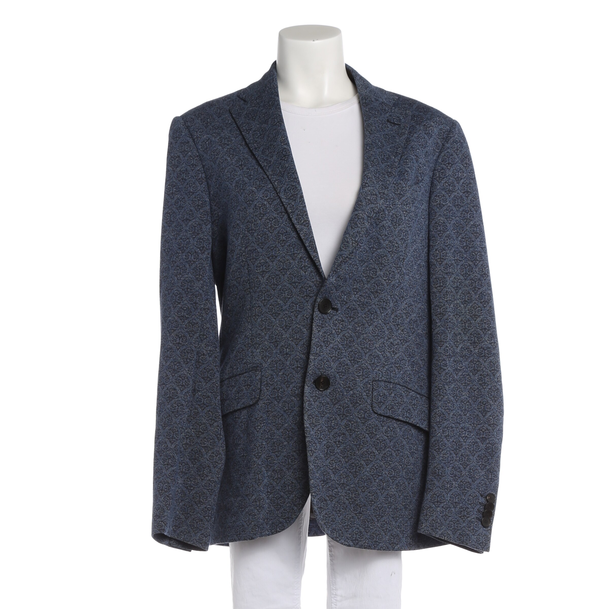 Etro Blazer 5XL in Blau: Vorderseite