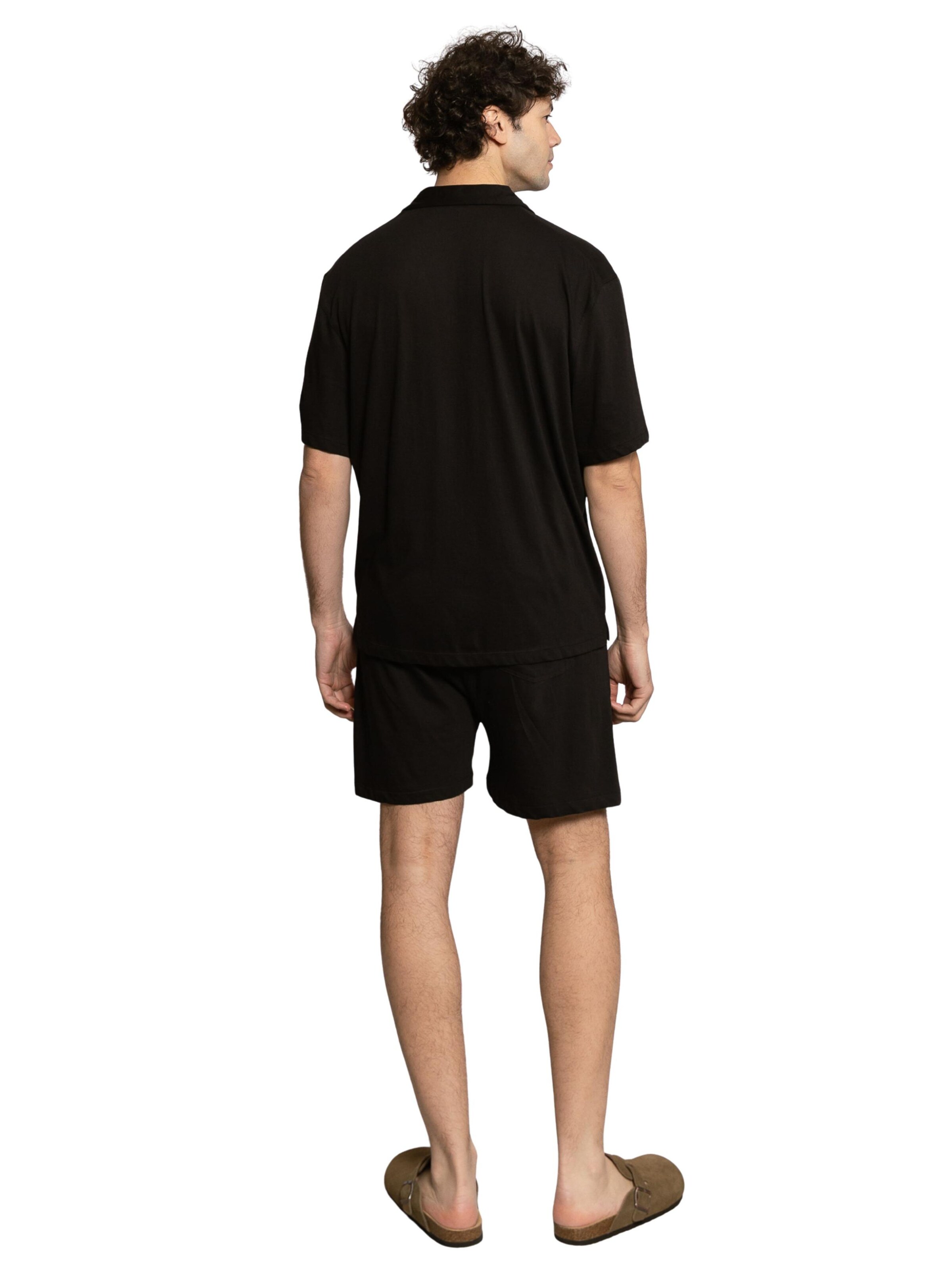 Pyjama court '24_24' LDB en noir