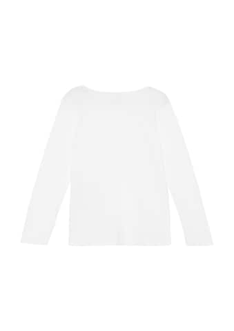 T-Shirt s.Oliver en blanc