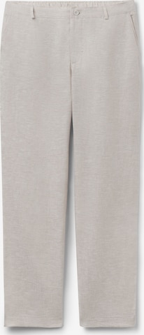 IUMAN Intimissimi Pleat-Front Pants in Beige: front