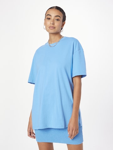 Urban Classics Shirt in Blauw: voorkant