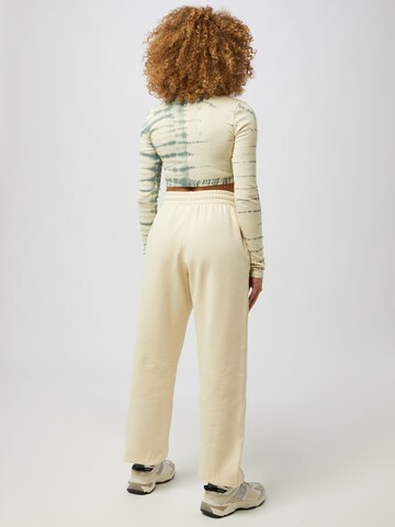 WEEKDAY Tapered Pants 'Corinna' in Beige