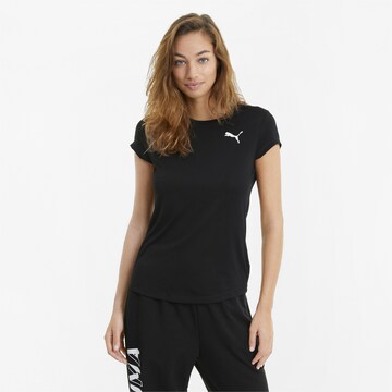 PUMA Performance Shirt in Black: front