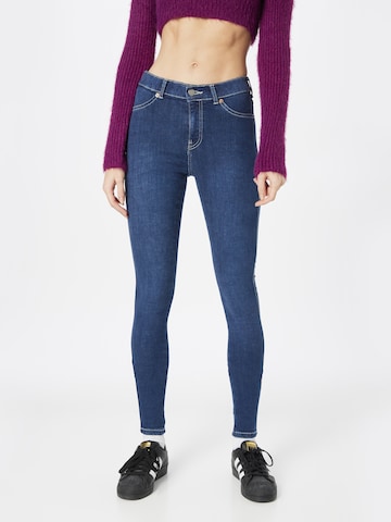 Dr. Denim Skinny Jeans 'Plenty' in Blauw: voorkant