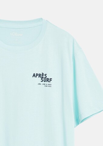 s.Oliver Shirt in Blauw