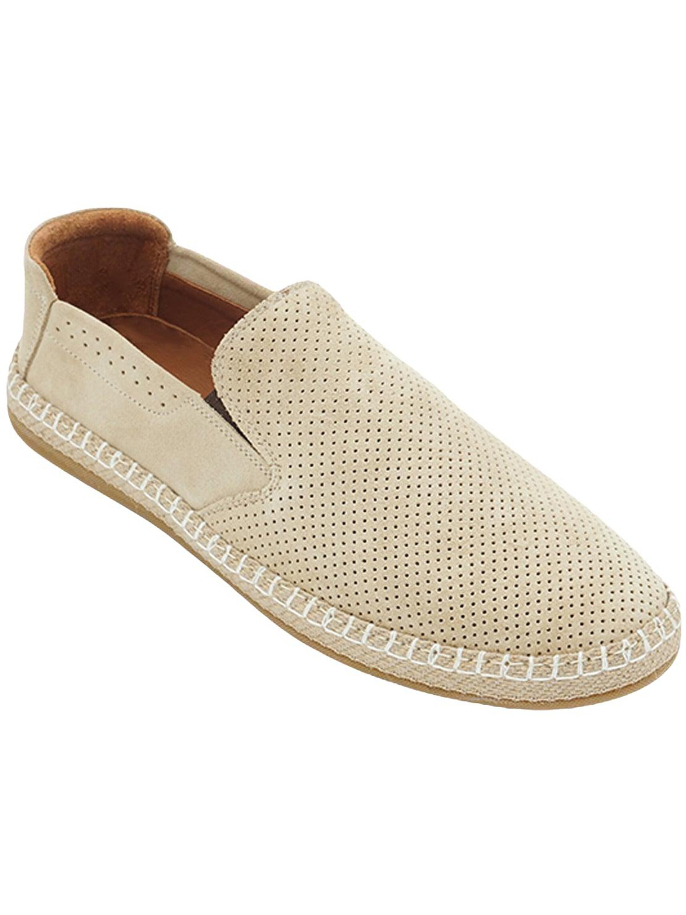 Chaussure basse 'Loafer' Desa en beige