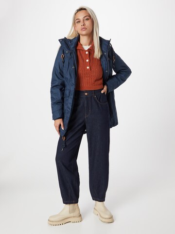 Ragwear Between-season jacket 'TUNNED' in Blue