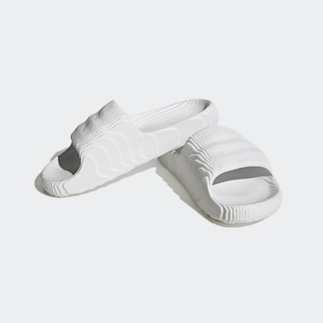 ADIDAS ORIGINALS Beach & Pool Shoes 'Adilette' in White