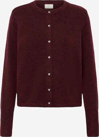 Cardigan 'KANiel' Kaffe en rouge : devant