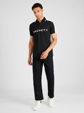 Hackett London Shirt in Schwarz
