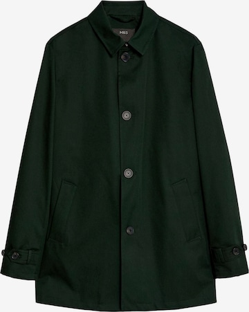 Cappotto di mezza stagione di Marks & Spencer in verde: frontale