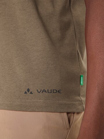 VAUDE Funktionsshirt 'Cyclist' in Beige