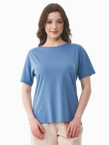 Organication Shirt in Blue: front