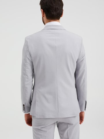 WE Fashion Slim fit Suit Jacket in Grey